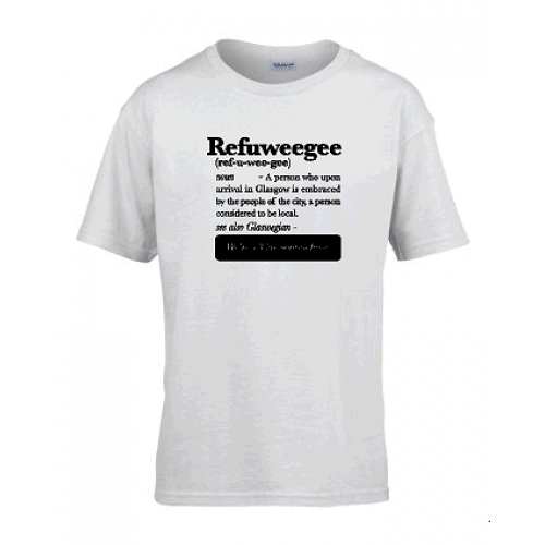 Refuweegee kids t-shirt